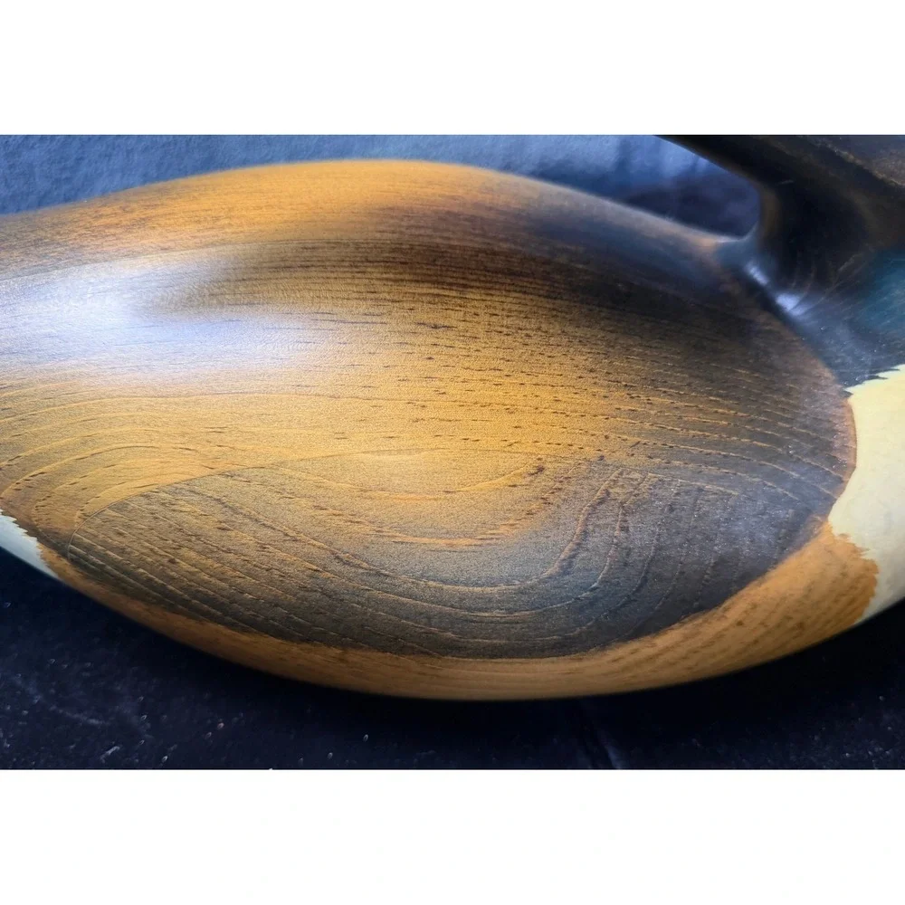 Big Sky Carvers Canada Goose Decoy with Anchor Kissy Durham Signed 16in